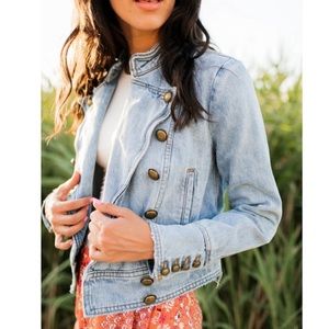 Free People Ferry Denim Jacket